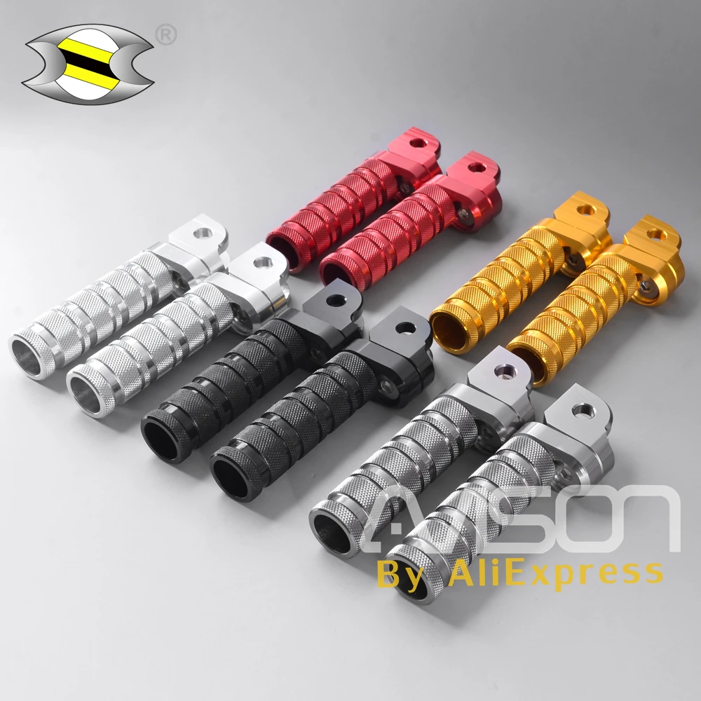 Передние Подножки с ЧПУ для CBR1000RR 600RR CBR500R CBR600F RVF750R 1 пара Регулируемые