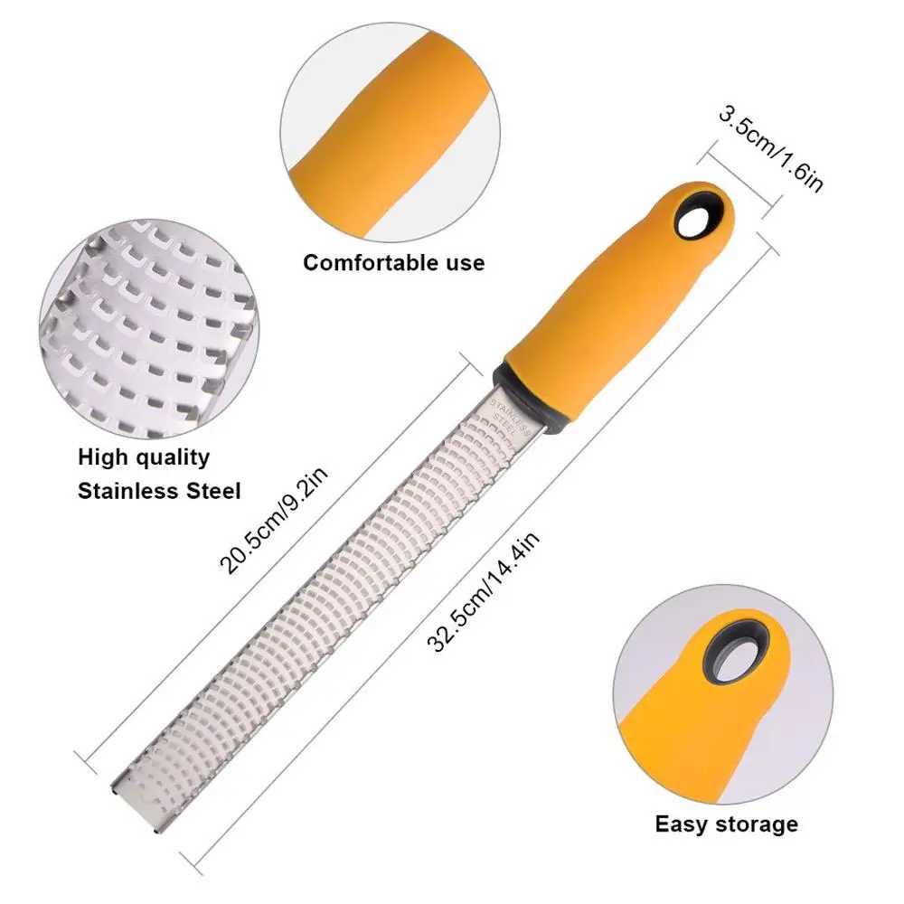 Ручной пресс для цитрусовых лимонная терка сыра шоколада чеснока овощей лезвие