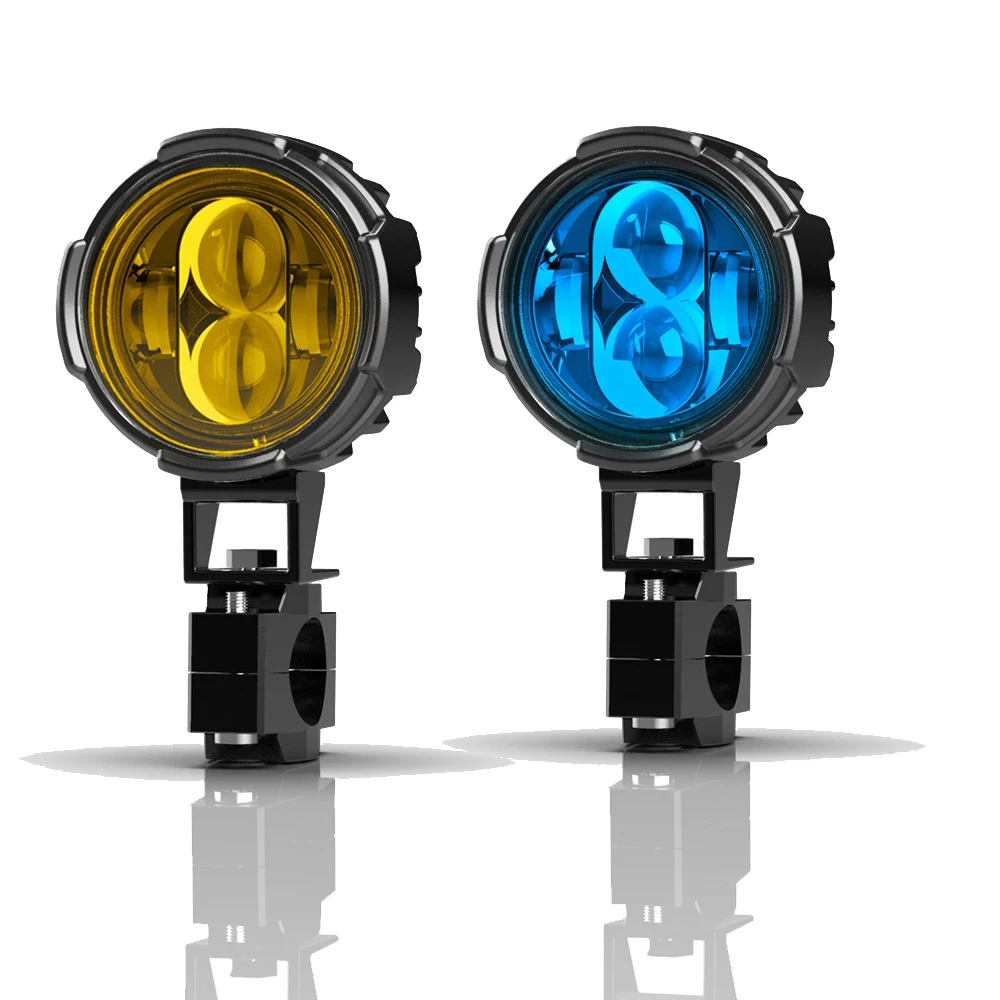 

Motorcycle Headlight Fog Lamp Led Auxiliary Driving Lamp For Honda Kawasaki Suzuki BMW R1200GS F800GS Front Fog light for Harley