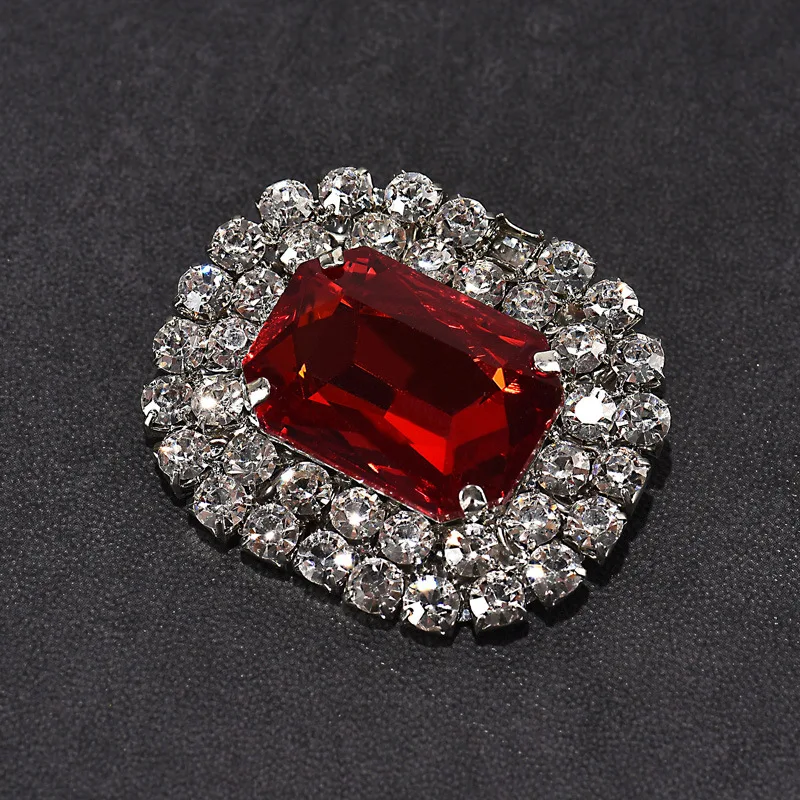 10PCS Clothing Shoe Buckle Jewelry Decorations Charm Shoe Clip Rhinestone Shoe Decoration Women's High Heels Accessories