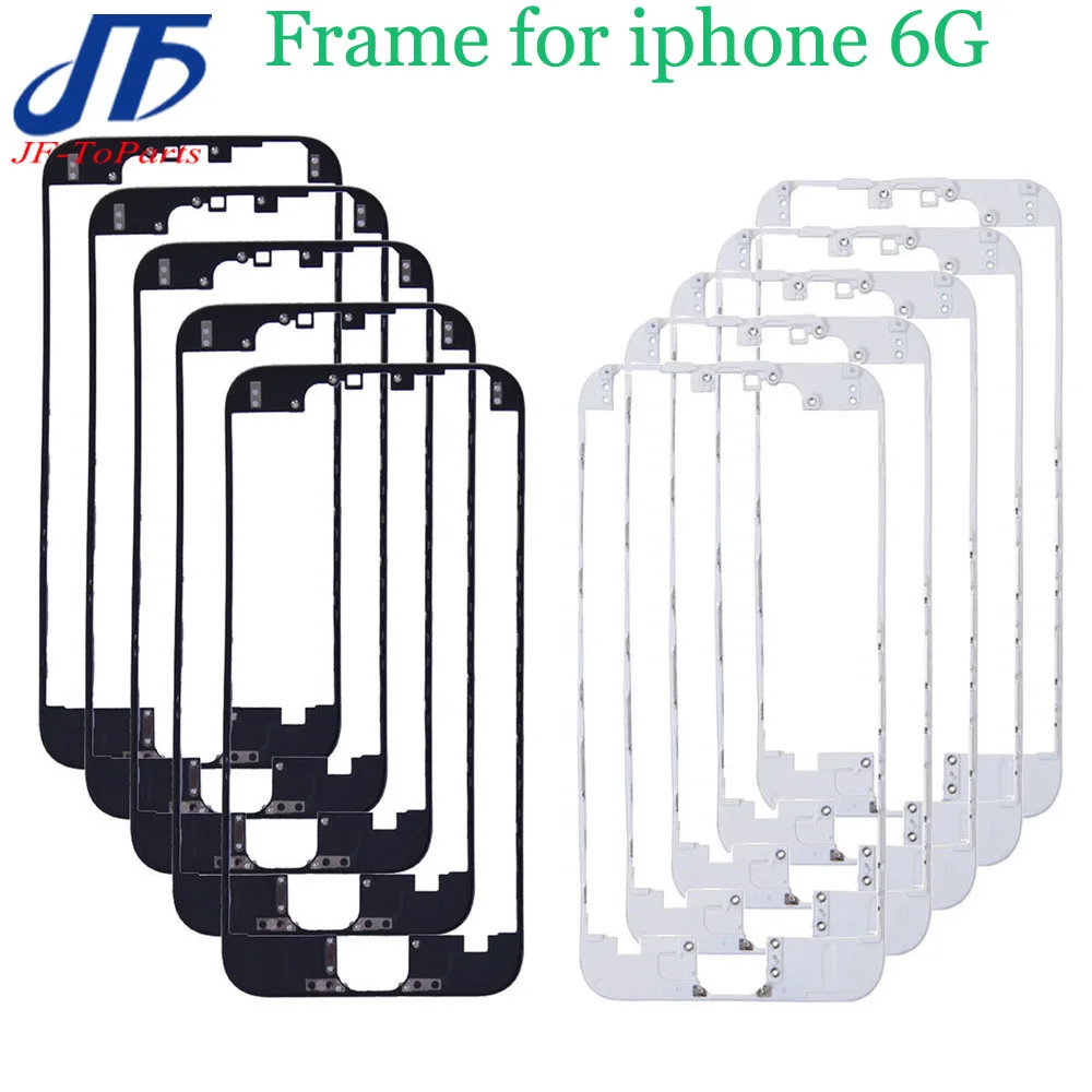 10 шт. передняя рамка Шасси с жидким клеем для iPhone 6 7 8 plus 7G 8G 5 5G 5S 6S 6G ЖК-экран средняя рамка с горячим клеем