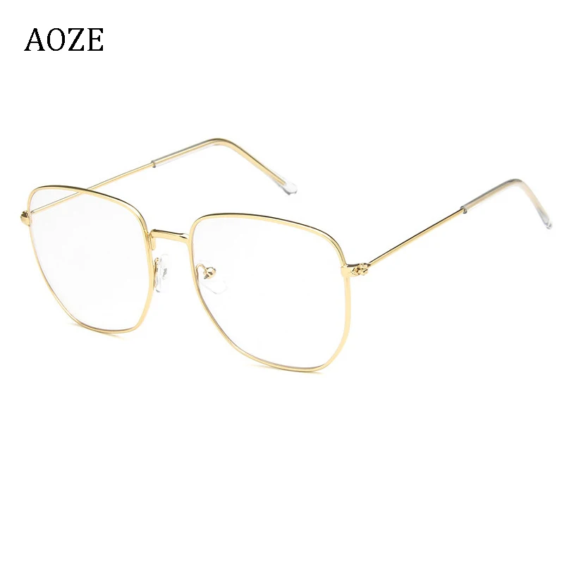 Солнцезащитные очки AOZE 2020 шестигранные мужские линзы модные солнцезащитные
