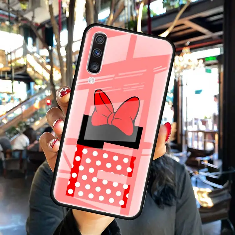 

Tempered Glass Phone Case for Samsung Galaxy A91 A81 A71 A51 A41 A31 A21s Fundas M51 M31 M21 Cover Coque Alphabet Letter Shell