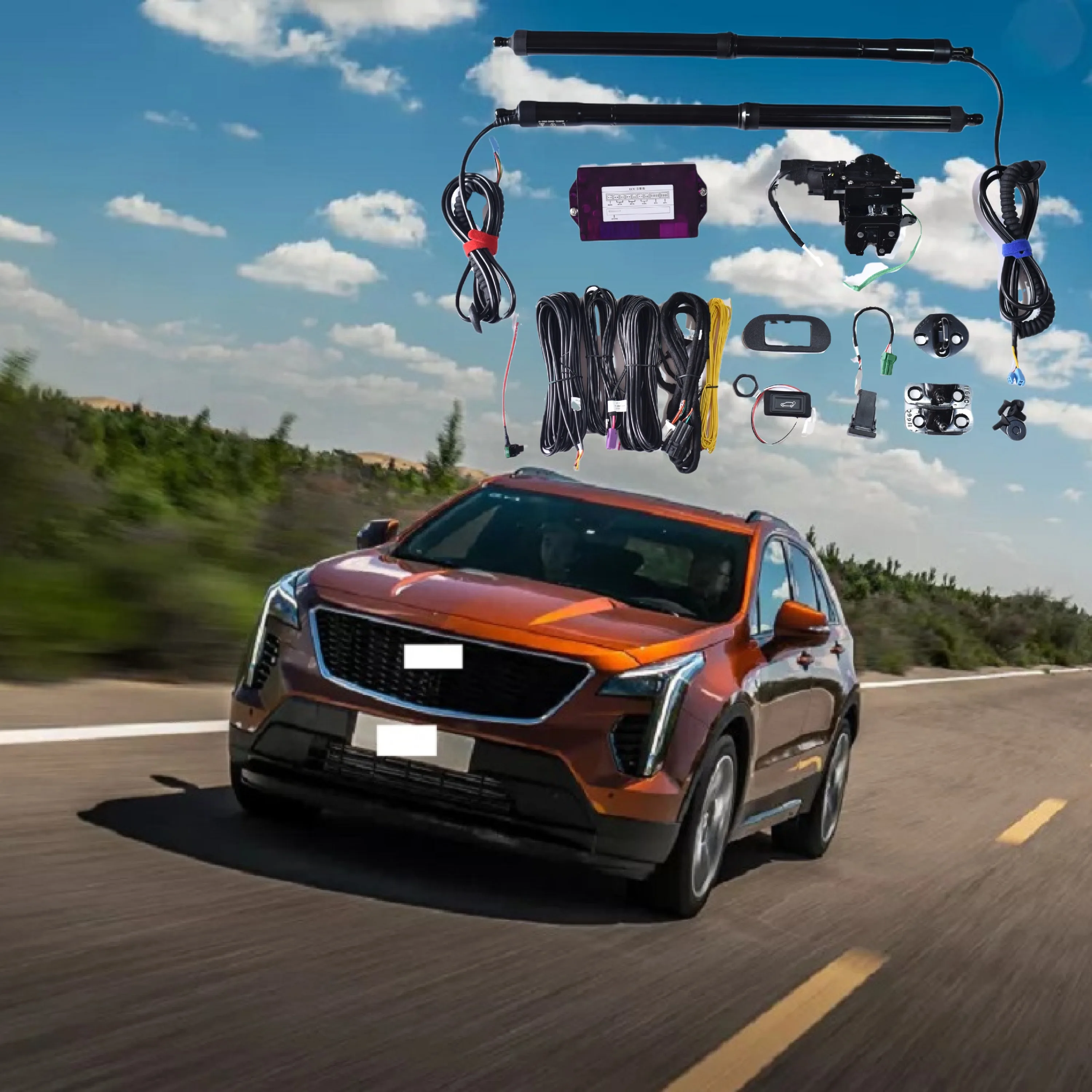 

Power electric tailgate for CADILLAC XT4 2019 + Интеллектуальный Электрический подъемник багажника автомобиля smart gate, автомобильные аксессуары