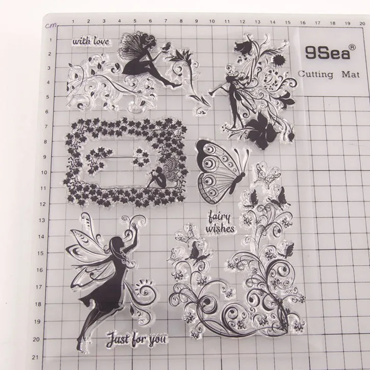 1 шт. Угол бабочки прозрачный марки уплотнения набор сделай сам для Скрапбукинг
