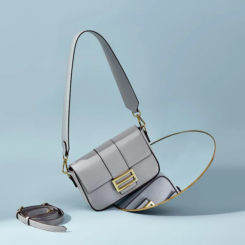 Модные сумочки женская сумка через плечо из воловьей кожи модная Повседневная