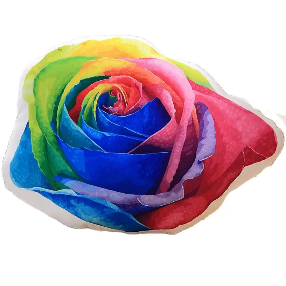 Творческое моделирование 3D цветок и листьев дерева плюшевая игрушка для дивана