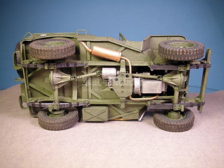 1:25 США Уиллис военные транспортные средства DIY 3D бумажная карта Модель Строительный набор образовательных игрушек военная модель Строительная игрушка
