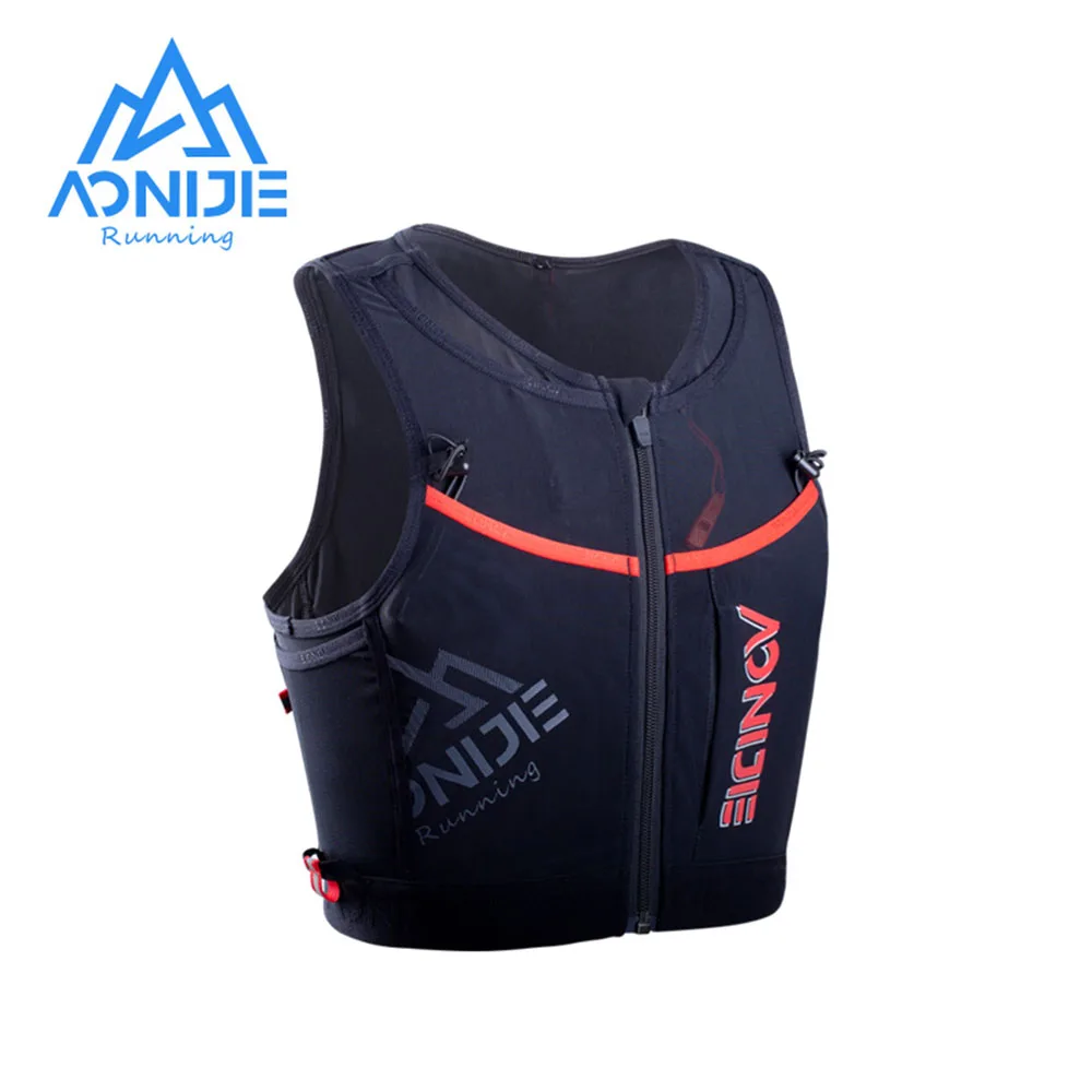 AONIJIE C9106 10L Quick Dry Sports Backpack Hydration Pack Vest Bag With Zipper For Hiking Running Marathon Race