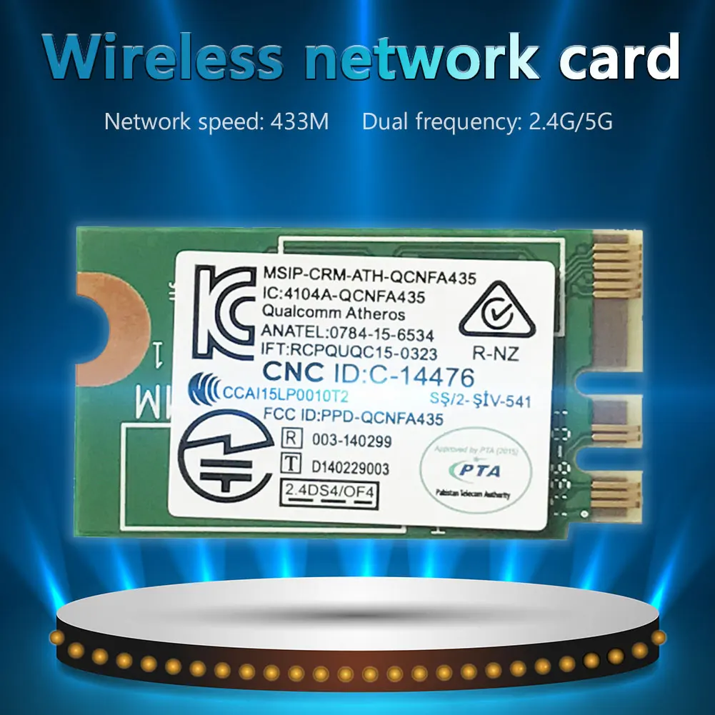 Двухдиапазонная беспроводная карта 4 1 Wi Fi сетевая адаптер для ноутбука подходит