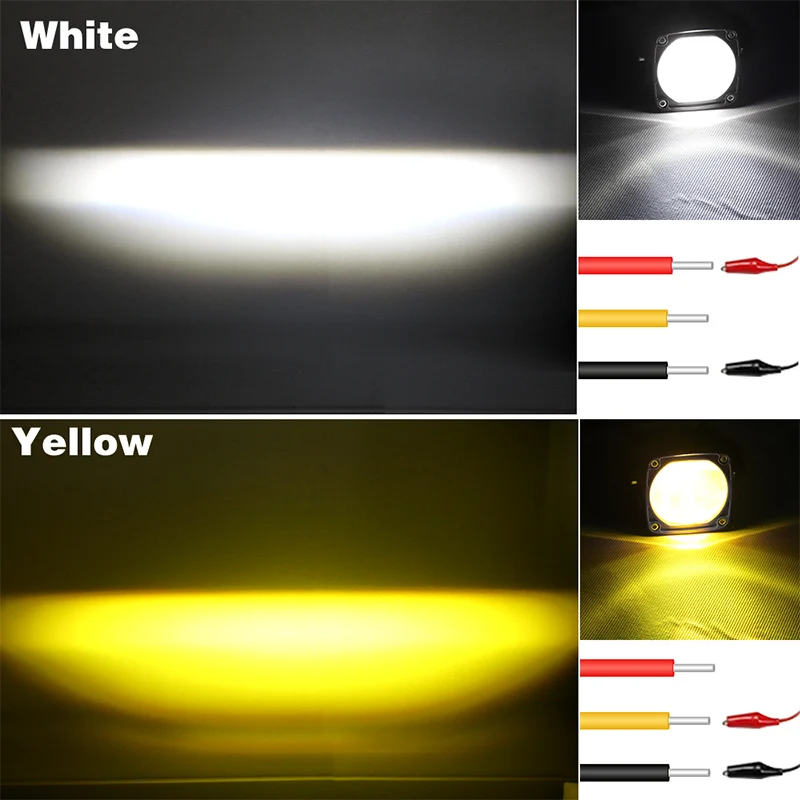 Фасветильник противотуманная светодиодная 2 дюйма 8d для автомобилей 4x4 ATV