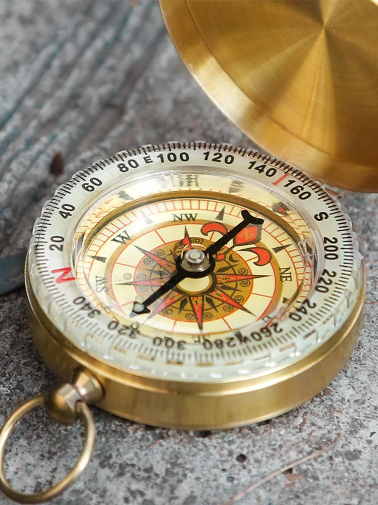 

Outdoor Hiking And Cross-Country Luminous Compass Sports Multifunctional Portable Self-Driving Adventure Orientation Instrument
