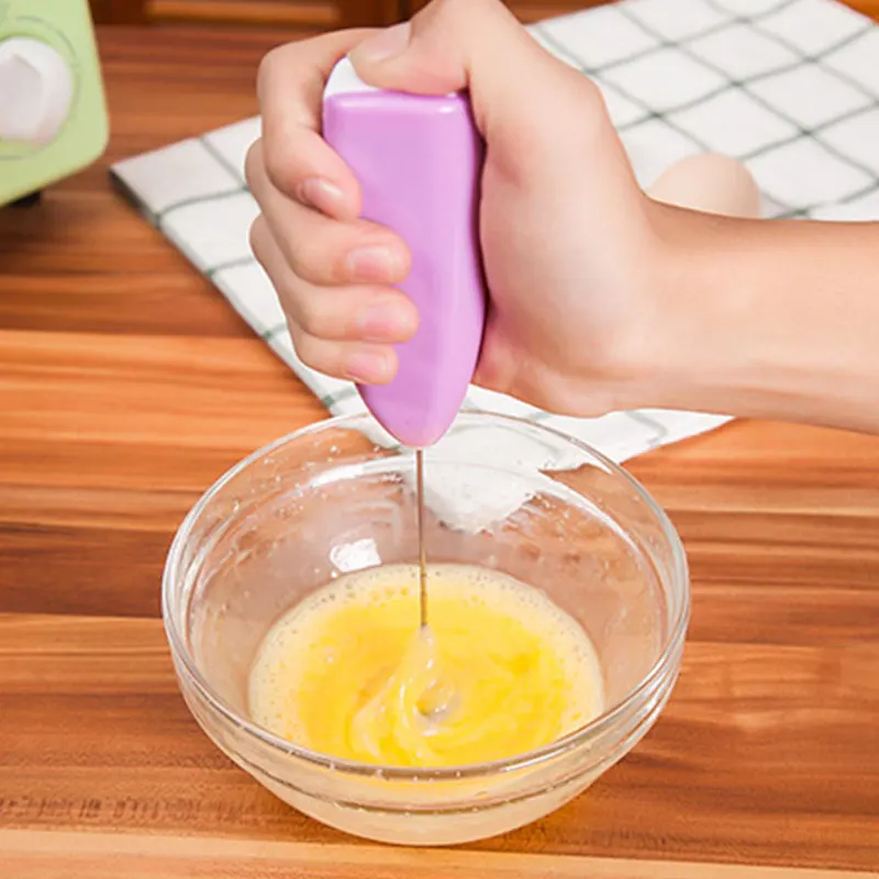 Новинка Электрический вспениватель молока кофе венчик миксер взбиватель яиц