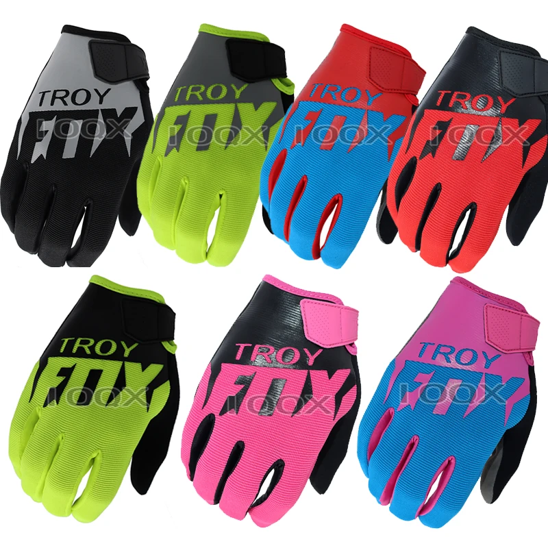 

Pink Blue Ranger MX SX DH MTB ATV Enduro Racing Glove Bike Downhill Off-road Race Women Men's Gloves