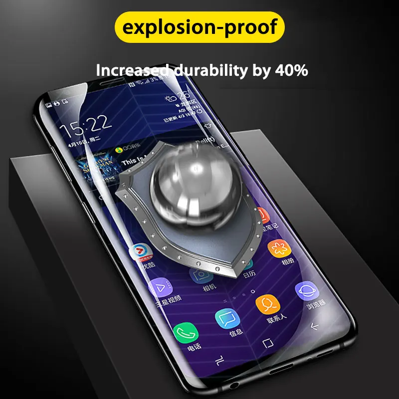 Защитная пленка для Samsung Galaxy S10/S9/S8 Plus Гидрогелевая не стекло | Мобильные телефоны