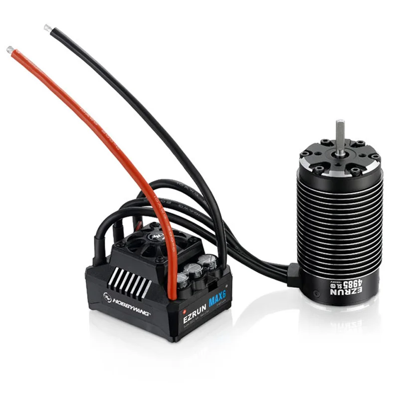 HobbyWing EZRUN-SL 4985 1650KV/ 5687SL 1100KV бесщеточный 4-полюсный двигатель с MAX6 160A ESC
