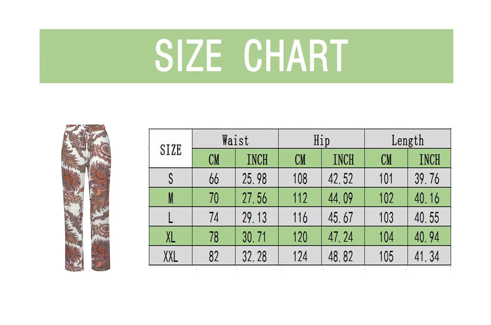 

New Women Fashion High Waist Vintage Printing Easy Trousers Long Pants Harajuku Style Boho Beach Style Pockets Pants #t3g