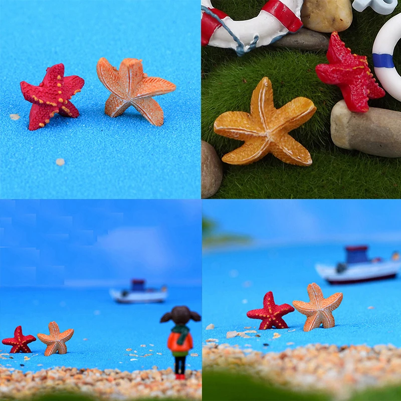 2 шт. аксессуары для украшения сада в виде морской звезды | Дом и сад