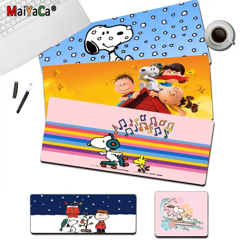 

PEANUTS New Arrivals Comfort Mouse Mat Gaming Mousepad Size for Game Keyboard Pad for Gamer