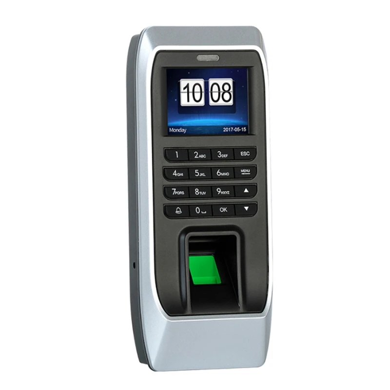 Fingerprint Access Control Machine Attendance Glass Door Password System (EU Plug) | Безопасность и защита