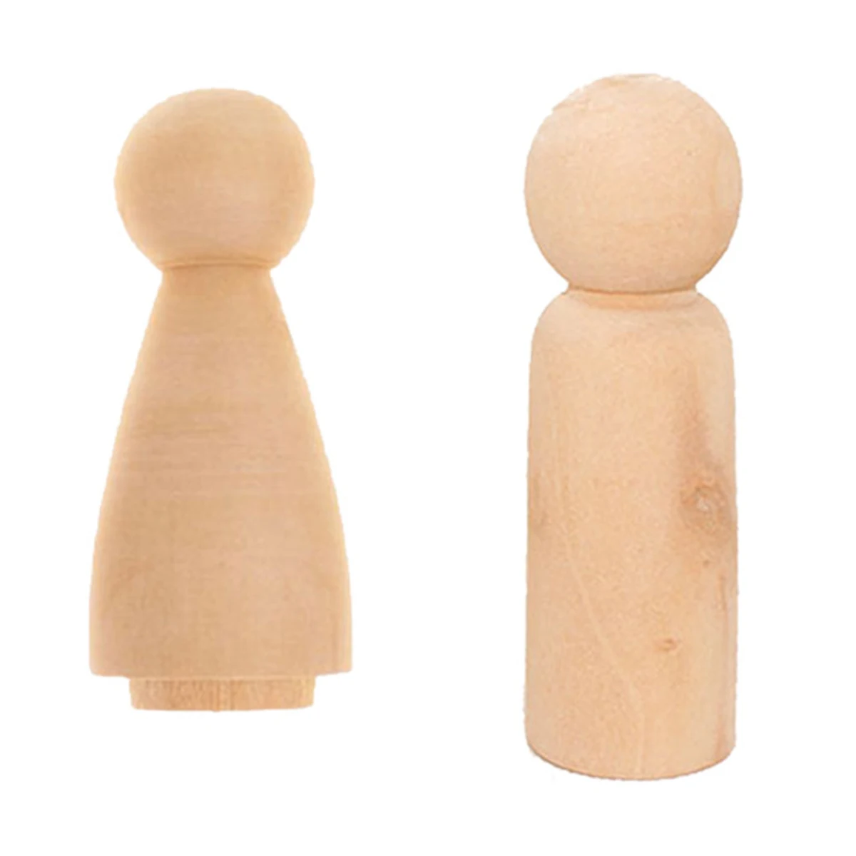 40 шт. деревянные кукольные колышки для детских кукол | Дом и сад