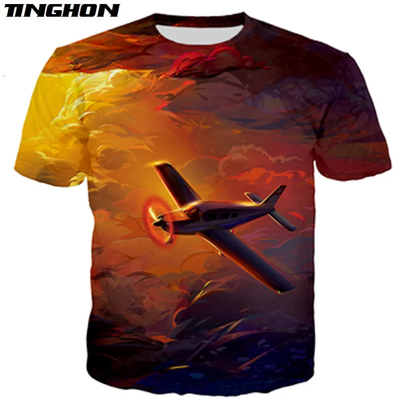 

Женская летняя футболка с 3D-принтом, модель 04