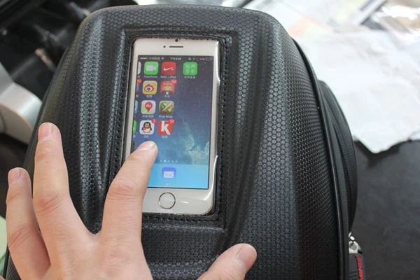 Сумка из углеродного волокна для мотоциклетного бака komine сумка масляного