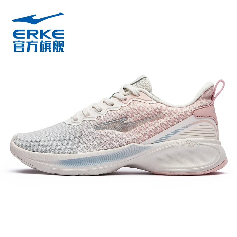 Hongxing Erke sports shoes women's 2021 autumn winter new shock absorption soft sole technology running shoes