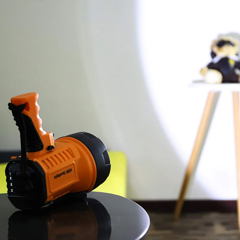 

Rechargeable Spotlight USB Charging 10W Searchlight Emergency Work Light Tactical Handheld LED Maintenance Flashlight