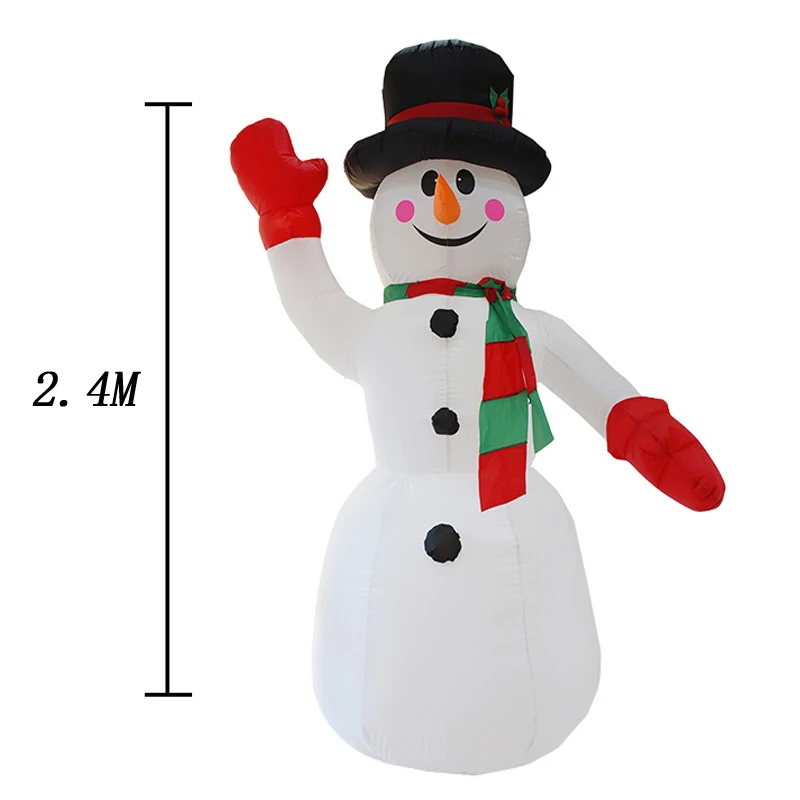 Надувной Санта-Клаус Рождественское украшение для отеля супер-маркет надувной