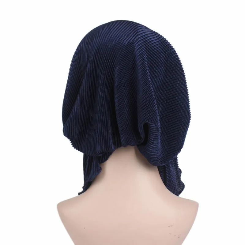 

New Fashion Muslim Woman Inner Hijabs Hats Turban Head Cap Hat Beanie Ladies Hair Accessories Muslim Scarf Cap Hair Loss
