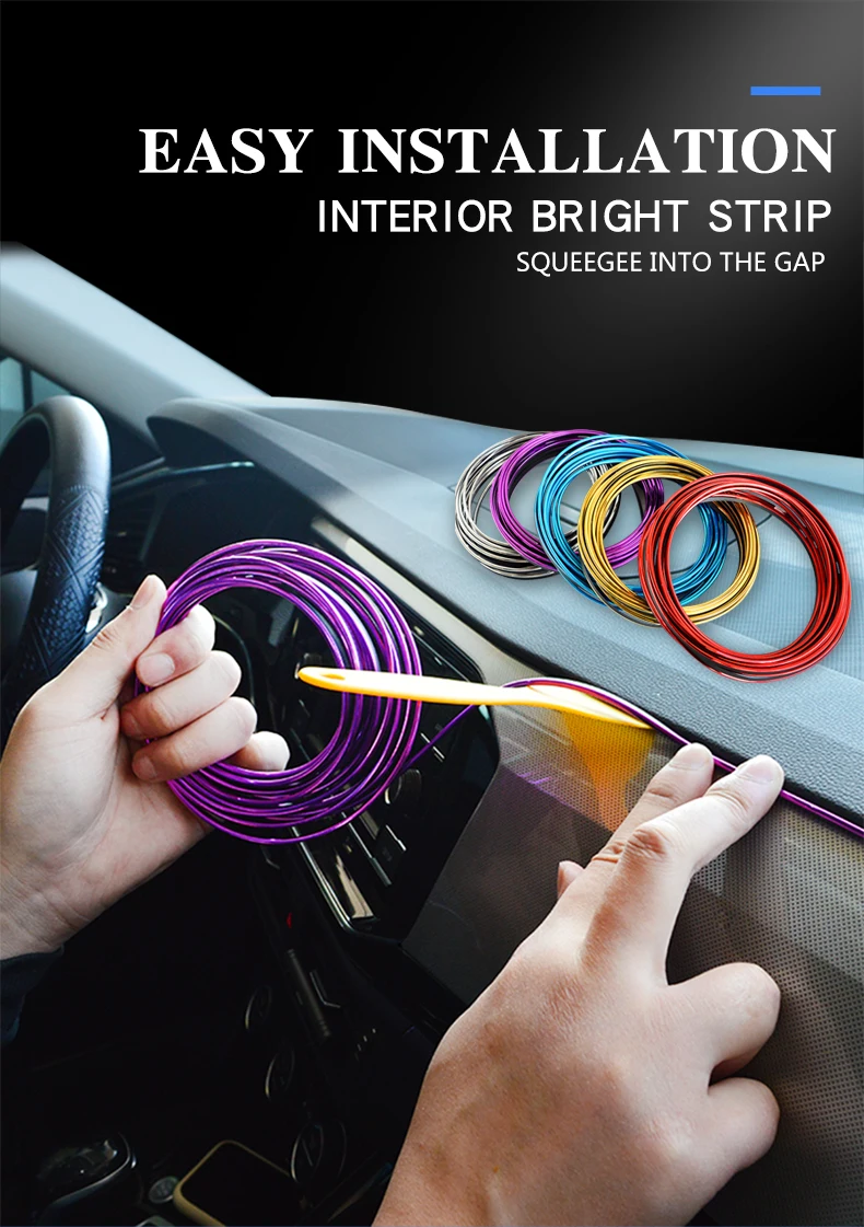 Автомобильный интерьер хромированная отделка углеродное волокно Декоративная