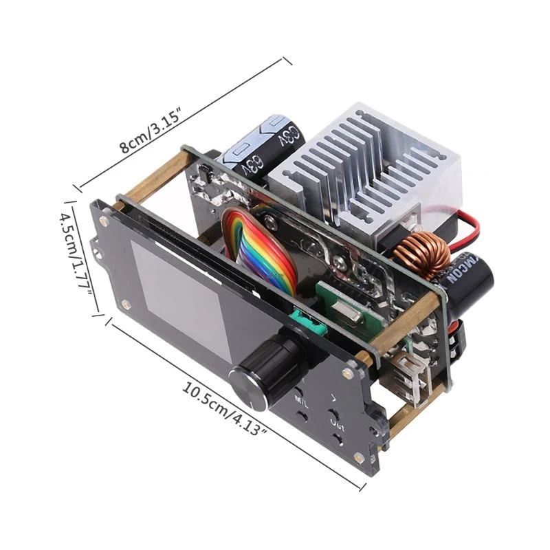 Понижающий модуль источника питания с регулируемым напряжением DPX6005S ЖК-дисплеем
