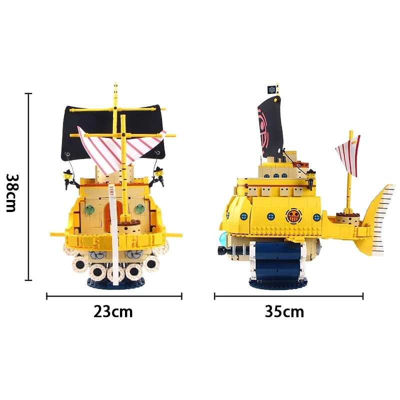

SY6295 1214pcs Building Blocks Bricks One Piece Series Polar Diving Model Building Toys Children Christmas Gifts