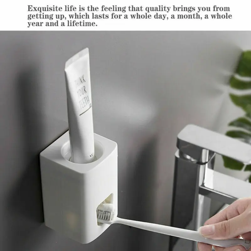 Автоматический диспенсер для зубной пасты держатель зубных щеток экструзионная