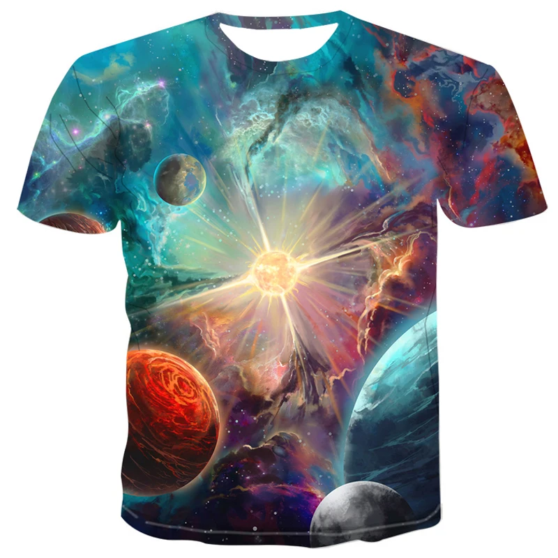 Мужская футболка с 3D принтом летняя большого размера в стиле хип хоп