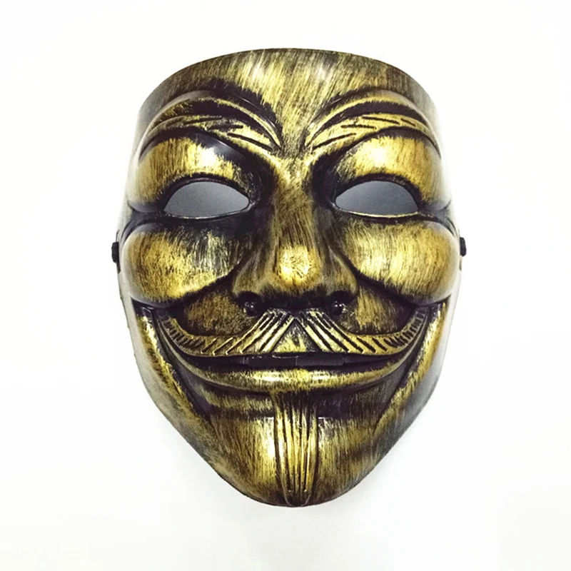 Вечерние Маски для косплея Vendetta маски взрослых Хэллоуина вечерние аксессуары