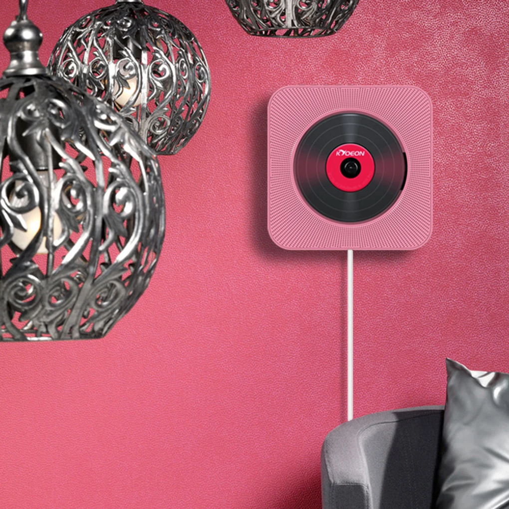 Настенный Bluetooth CD плеер беспроводной Hifi выключатель динамик Soundbox комплект