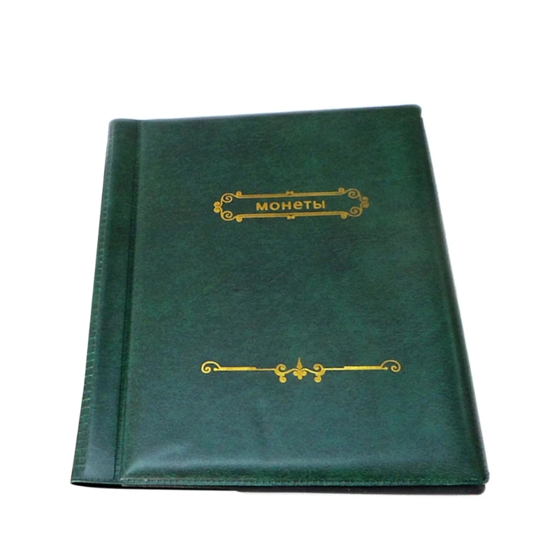 Coin and Currency Collecting Holder Album with Plastic Pages for 250 Coins F19B | Дом и сад