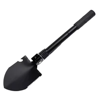 outdoor military portable folding shovel multifunction stainless steel survival spade trowel camping spade adventure tool