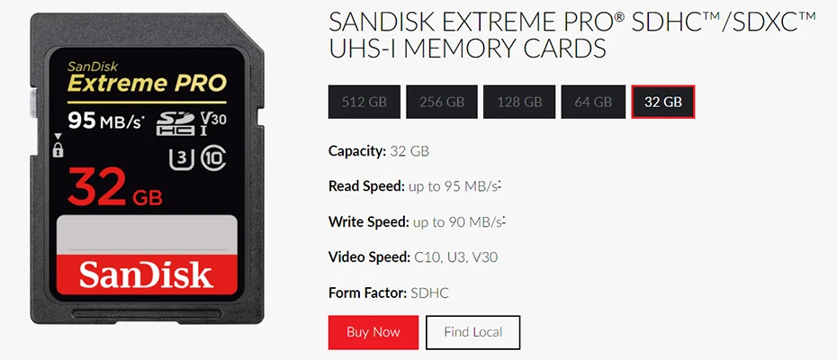 SanDisk Extreme Pro sd-карта 32 ГБ карта sd класс 10 64 Гб sd 128 ГБ scheda sd256G SDHC SDXC UHS-I 95 м/с V30 4K для цифровой камеры