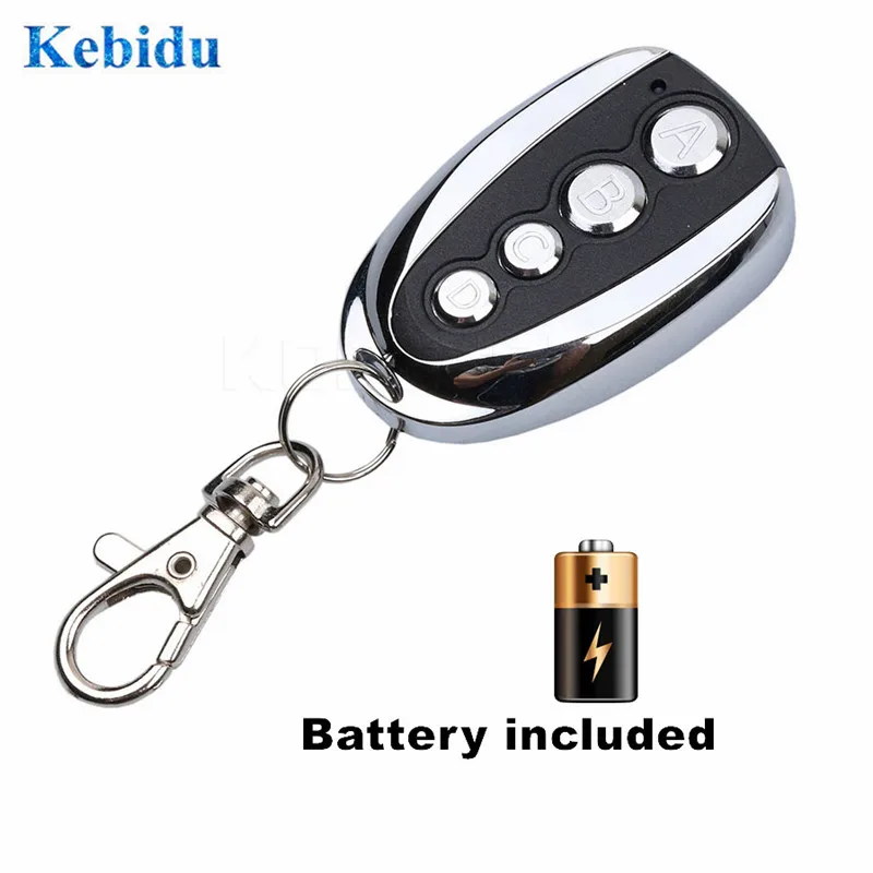 KEBIDU ABCD Key Control 433.92MHZ Remote Cloning RF 4 Channel Auto Car Garage Door Duplicator Rolling Code For universal | Электроника