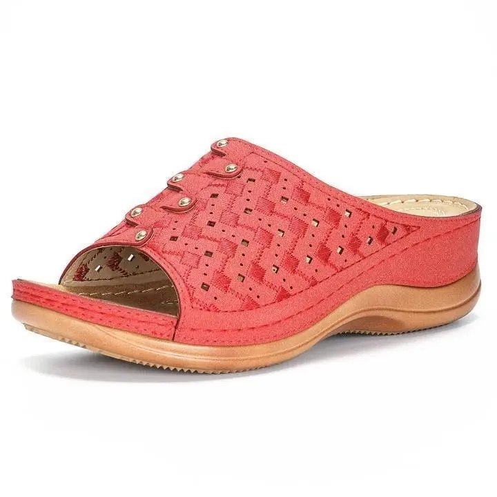 

Summer Women Slippers Plus Size Shoes Wedge Fashion Comfortable Slipper NEW Heel Shoes Woman Slippers Female Women Shoes