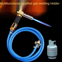 electronic ignition liquefied gas welding torch welding maintenance household small torch repair stainless steel welding gun