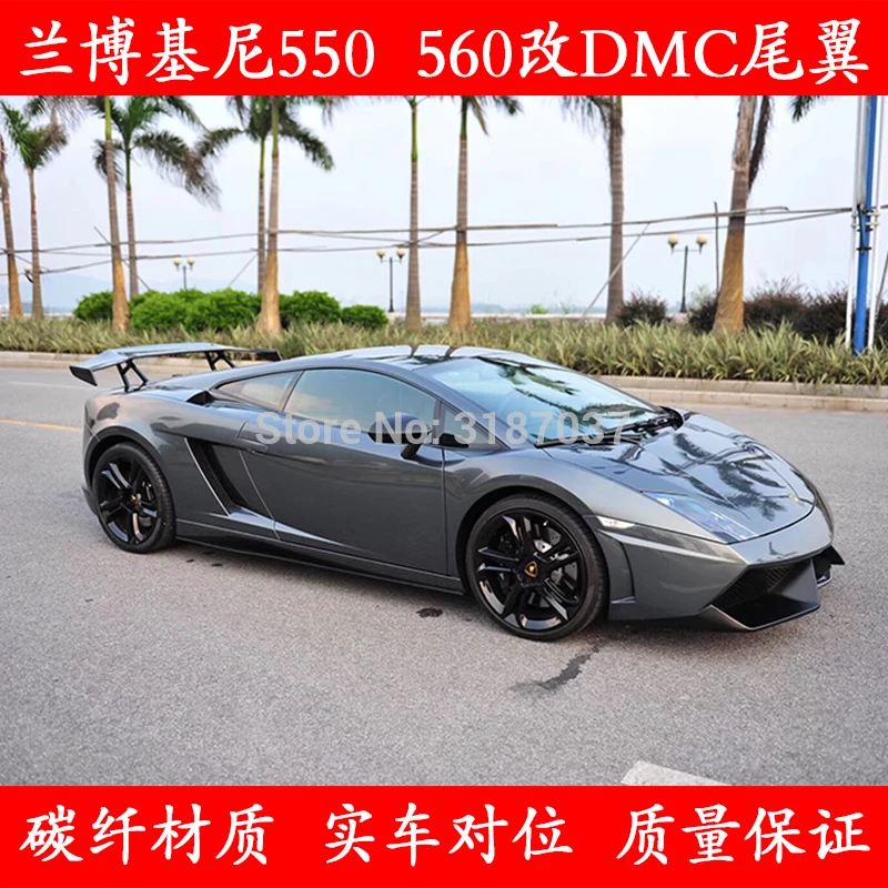 Спойлер для багажника Lamborghini Gallardo LP550 LP560 из углеродного волокна задний спойлер на