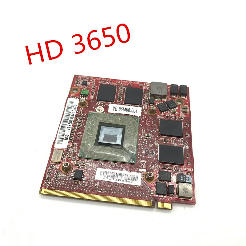 VG.82M06.003 полностью протестированная HD 3650 Видеокарта DDR2 VGA для TravelMate 4730G 5530G 5710G 5720G
