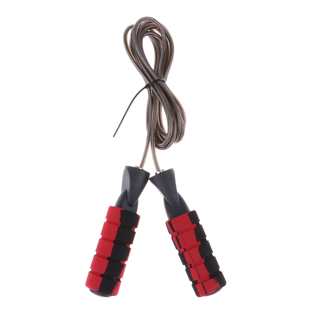 Эластичный Скакалка Легко регулируемые удобные ручки для мужчин женщин и детей