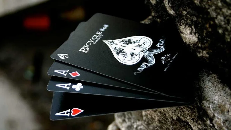 1 колода Ellusionist велосипедные карты черный призрак велосипед игральные Регулярный