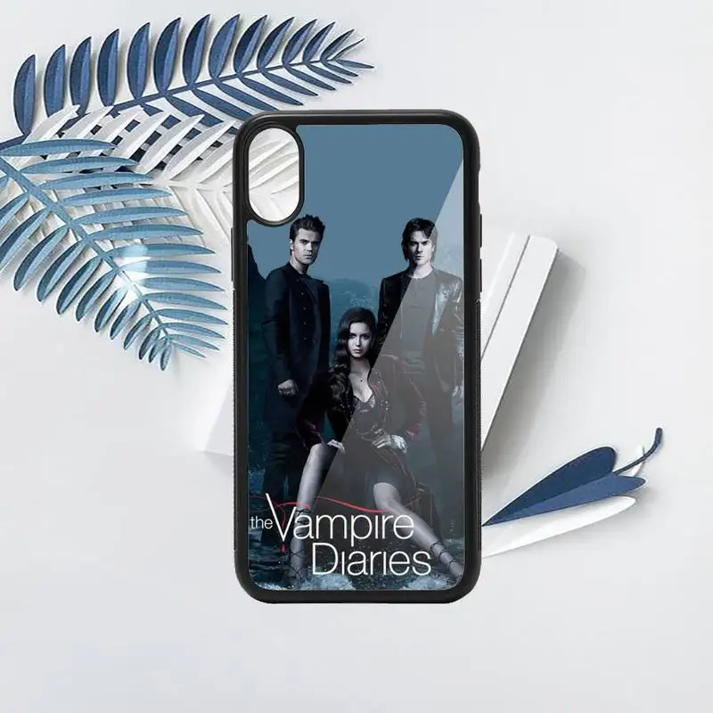 

TV series The Vampire Diaries Phone Case PC for iPhone 11 12 pro XS MAX 8 7 6 6S Plus X 5S SE 2020 XR