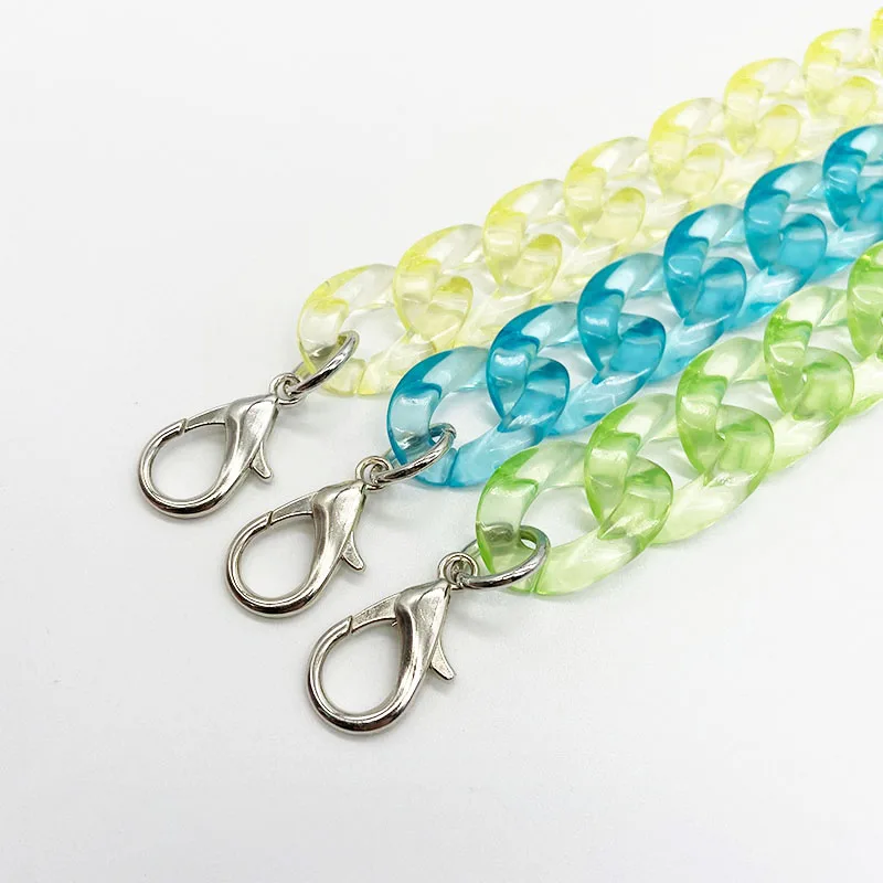 Съемный сменный ремешок на плечо аксессуары для сумок из акрила и в виде рыбьих